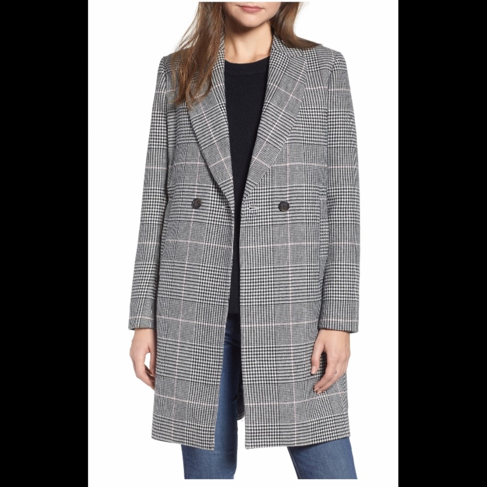 J. Crew Daphne Glen Plaid Topcoat